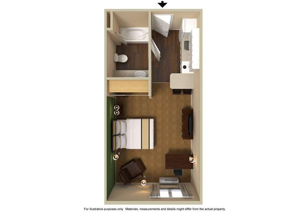 Extended Stay America Suites - Hanover - Parsippany Уиппани Номер фото